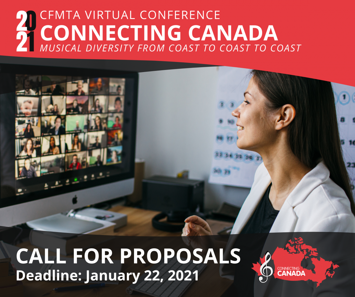 Connecting Canada Call for Proposals flyer with January 21st 2021 deadline